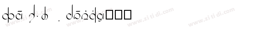 Free 3 of 9 Regular字体转换
